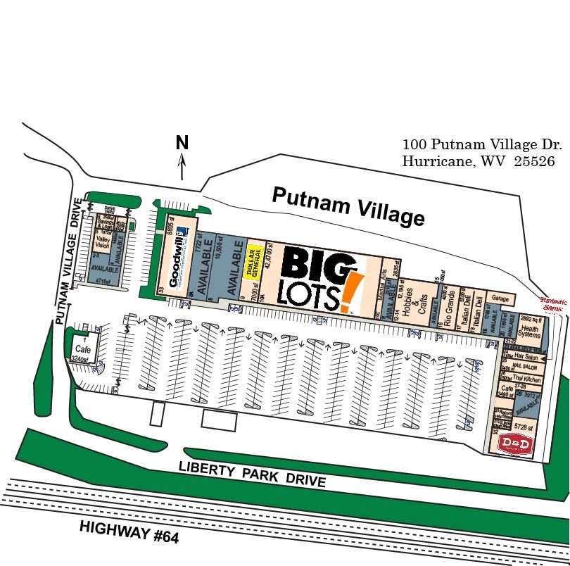 100 Putnam Village Drive, Hurricane, WV 25526